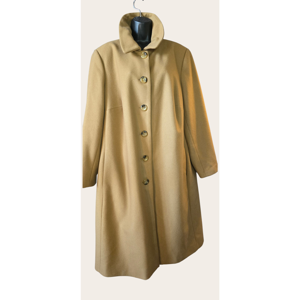 90s Vintage Harve Benard Wool  Overcoat, M/L